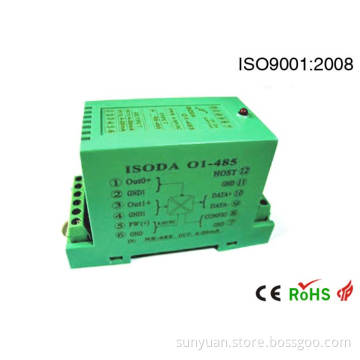RS232 to 0-10V, RS485 to 2-CH 0-10V Voltage Signal Converter